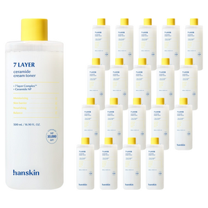 한스킨 세븐레이어 세라마이드 모찌 크림 토너, 500ml, 20개
