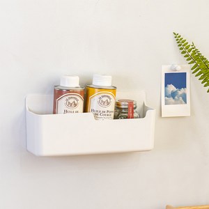 프랑코홈 스마트 자석 멀티 포켓, 화이트, 1개