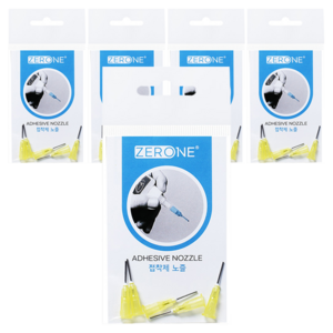 ZERONE 접착제 노즐 20G 5p, 5개