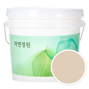 자연정원 BR세라텍 수성페인트 BR047, 소프트 베이지, 10L, 1개