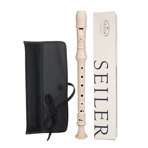 자일러 저먼식 리코더 SER-G, 크림아이보리, 1개