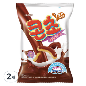 크라운 콘초 초코가나슈, 135g, 2개