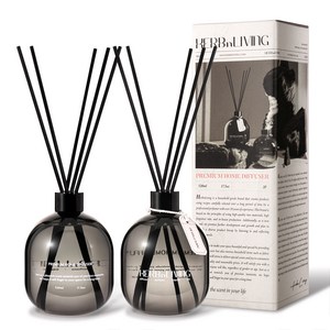 허브앤리빙 홈 디퓨저, 밤쉘, 520ml, 2개