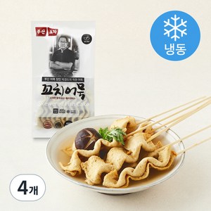 Charmdokkaebi 부산어묵 장인 박경도의 착한 어묵 320g + 소스 80g (냉동), 4개