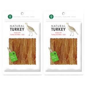 네츄럴코어 강아지 아킬레스S 힘줄 육포, 칠면조, 70g, 2개