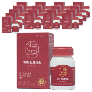 안국건강 안국 밀크씨슬, 60정, 18개, 48g
