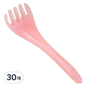 디어모모 휴대용 다용도 마사지 지압괄사 포크모양, 30개, 랜덤 발송