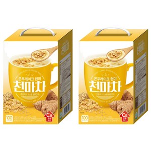 평중 콘푸레이크 현미 천마차, 18g, 100개입, 2개