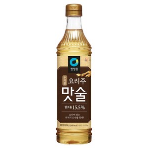 청정원 우리쌀 요리주 맛술, 830ml, 1개