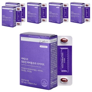 여에스더 장용성 파비플로라 다이어트, 6개, 14회분