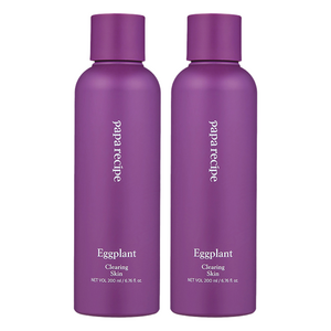 파파레서피 가지 클리어링 스킨, 200ml, 2개