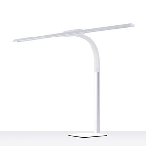 테드 안티 블루라이트 와이드 LED 책상 스탠드 80cm 데스크형 SL-W800D, 화이트
