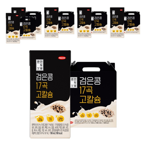 완전두유 검은콩 17곡 고칼슘, 190ml, 96개
