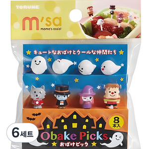 토루네 귀신픽 세트 P3548, 8개입, 6세트