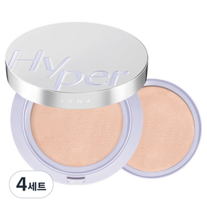 루나 하이퍼 핏 필터 쿠션 본품 + 리필 세트, 1.5 페탈, 4개