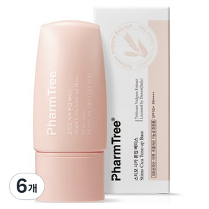 팜트리 스티모시카 톤업 베이스 37ml, 6개, 핑크베이지