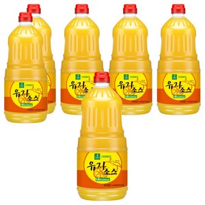 이엔푸드 유자소스, 1.8L, 6개