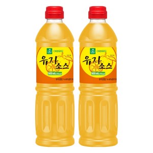 이엔푸드 유자소스, 900ml, 2개