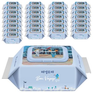 페넬로페 본보야지 퐁피두 아기물티슈 휴대캡형, 75g, 20매, 60개