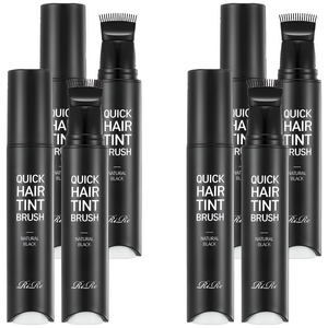 리르 퀵 헤어 틴트 브러쉬 20ml, 내추럴블랙, 4개