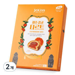 제키스 제주 감귤 타르트, 420g, 2개