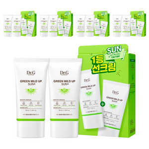 닥터지 그린 마일드 업 선 플러스 선크림 SPF50+ PA++++, 35ml, 10개