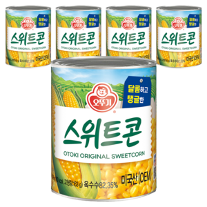오뚜기 스위트콘 통조림, 198g, 5개
