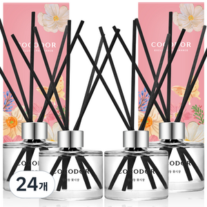 코코도르 시그니처 디퓨저, 양재동꽃시장, 120ml, 24개