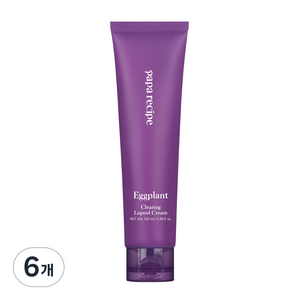 파파레서피 가지 클리어링 루페올 크림, 100ml, 6개