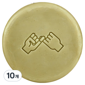 동구밭 올바른 샴푸바 중건성용, 120g, 10개
