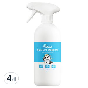 프로코 9종효소 유아 얼룩제거제 500ml, 4개