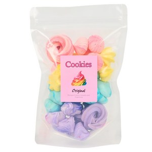아리감성 지퍼팩형 오리지널 머랭쿠키, 35g, 1개