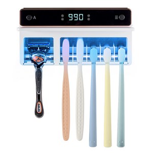 프롬비 프리미엄 UV C LAMP 무선 가정용 칫솔살균기, FD229, 화이트