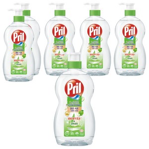 프릴 시크릿 오브 맑은식초 상쾌한 사과향 주방세제, 700ml, 6개