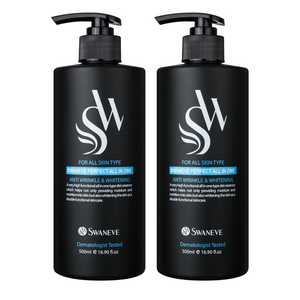 스와니브 퍼펙트 올인원 남성 스킨로션 에센스, 500ml, 2개