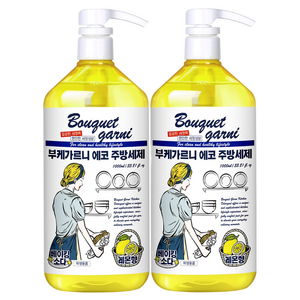 부케가르니 에코 주방세제 레몬향, 1L, 2개 골드박스 특가