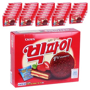 크라운 빅파이 딸기, 324g, 30개