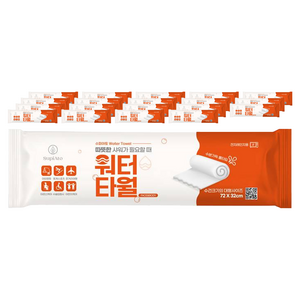 수피아토 따뜻한 워터타월 720 x 320 mm, 혼합색상, 10개입, 2개