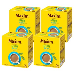 맥심 모카골드 스테비아 제로슈거 커피믹스, 11.5g, 50개입, 4개