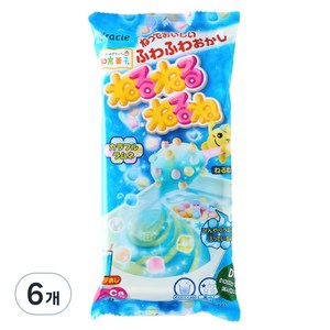 크라시에 네루네루네루네 소다향 캔디, 25.5g, 6개