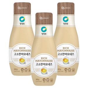 청정원 고소한 마요네즈, 300g, 3개