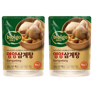 비비고 영양삼계탕, 800g, 2개