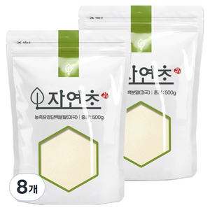 자연초 농축유청단백분말, 8개, 500g