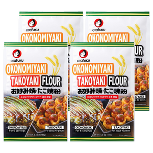 오타후쿠 오코노미야끼 타코야끼 겸용 분말, 180g, 4개