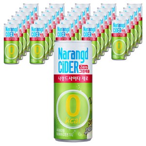 동아오츠카 나랑드사이다 제로 그린애플, 245ml, 30개 골드박스 특가