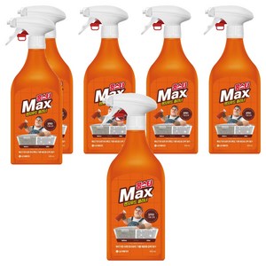 홈스타 맥스 렌지후드 클리너, 500ml, 6개