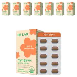 비비랩 그날의 철분케어, 60정, 8개
