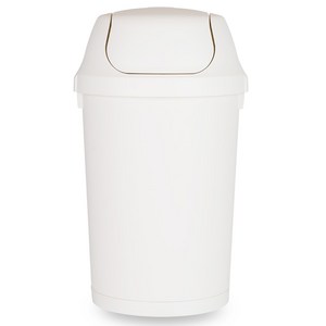 프랑코홈 스윙 휴지통 20L, 화이트