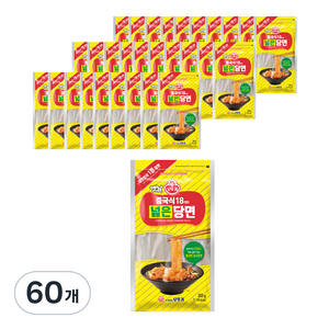 오뚜기 중국식 18mm 넓은당면 30p, 300g, 60개