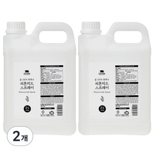 줌 리얼 대용량 100%편백수 피톤치드 원액, 2L, 2개
